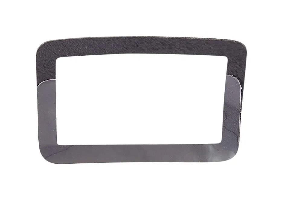 4" Black, Card Holder, Vinyl, #L-1982