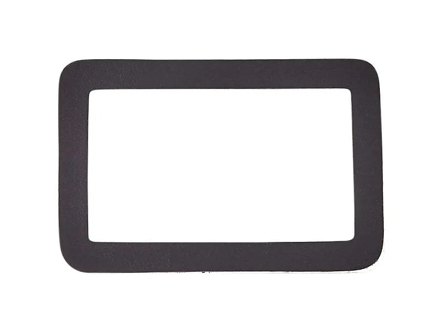 4" Black, Card Holder, Vinyl, #L-1982