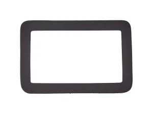 4" Black, Card Holder, Vinyl, #L-1982