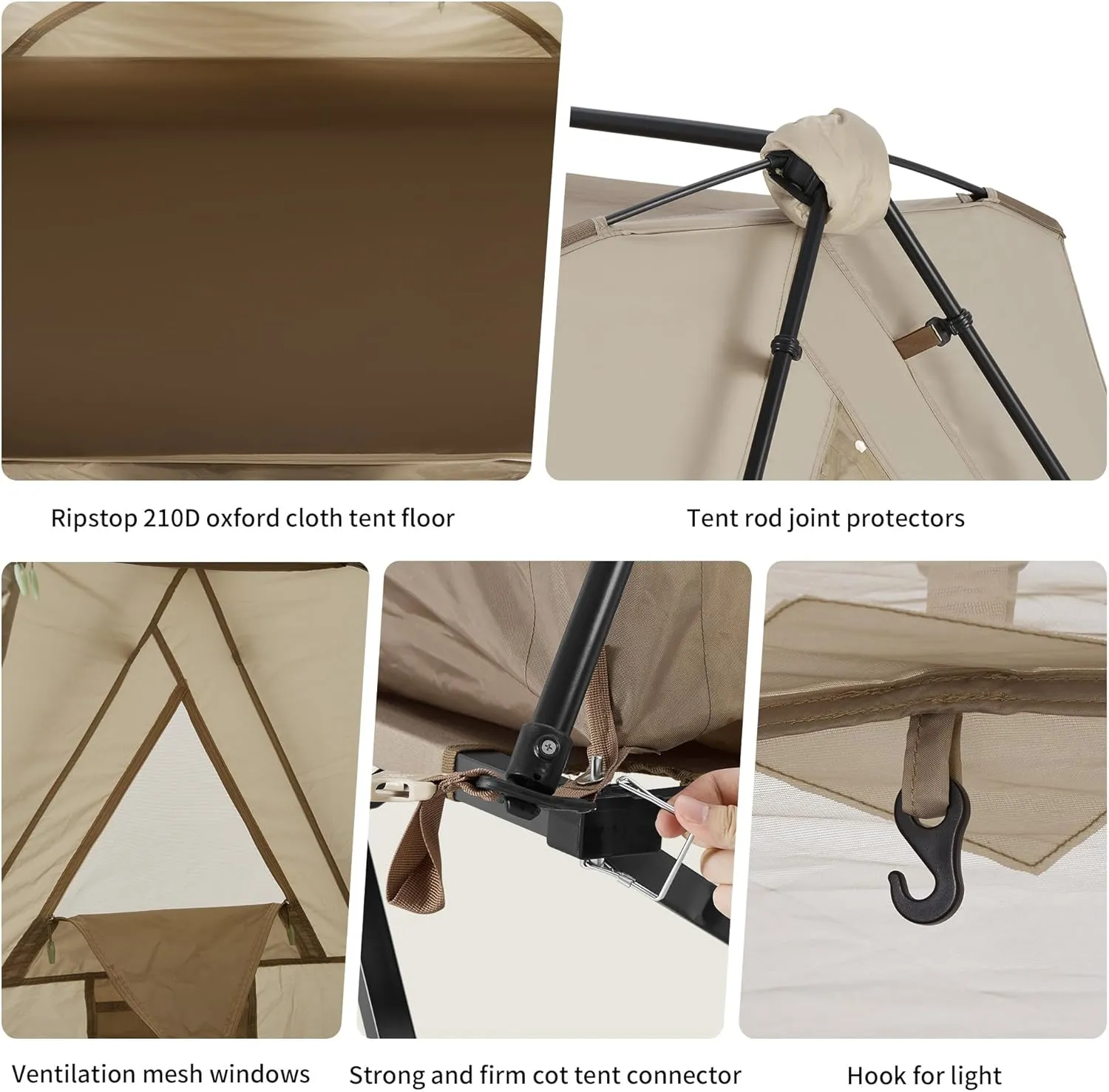 A-Type Roof Off-ground Auto Tent