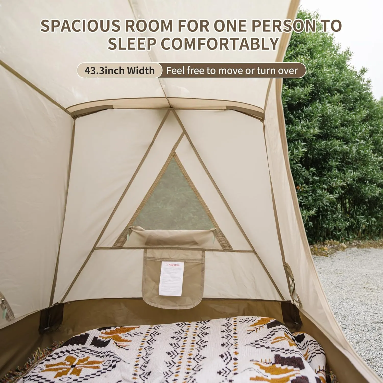A-Type Roof Off-ground Auto Tent