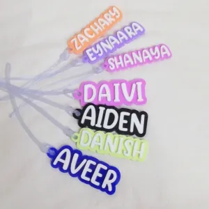 Acrylic Name Tag for Boys & Girls