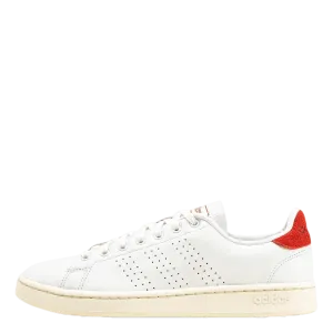 Advantage Shoes Cloud White / Cloud White / Scarlet