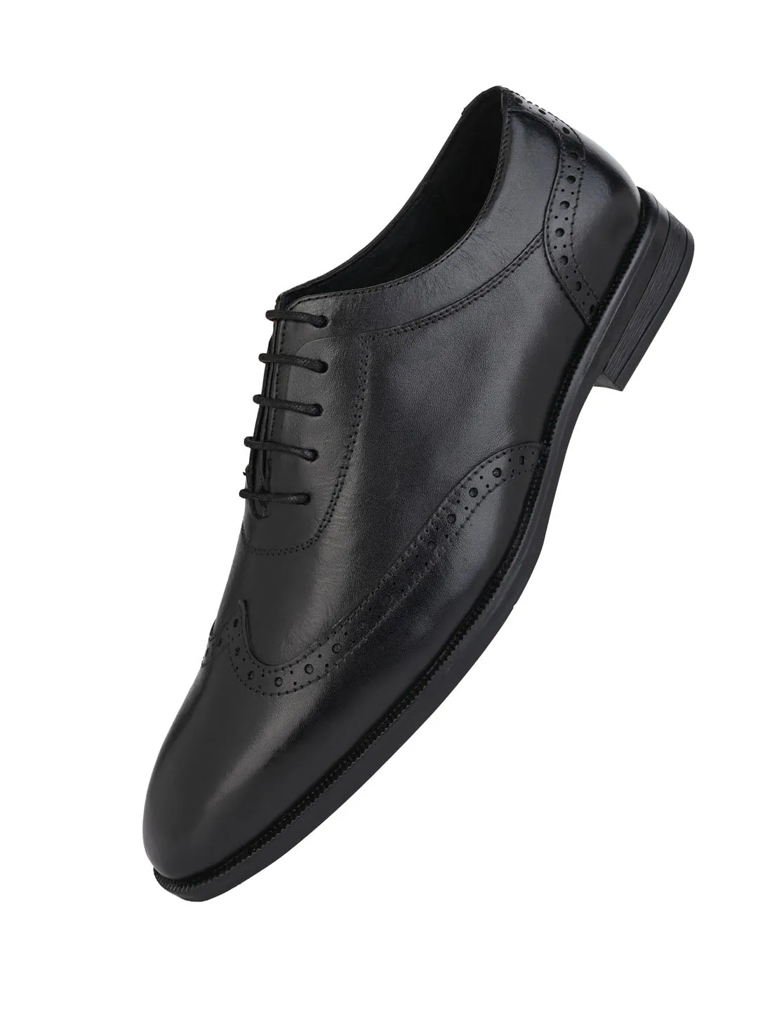 Alberto Torresi Curst Leather Brogue Formal Shoe