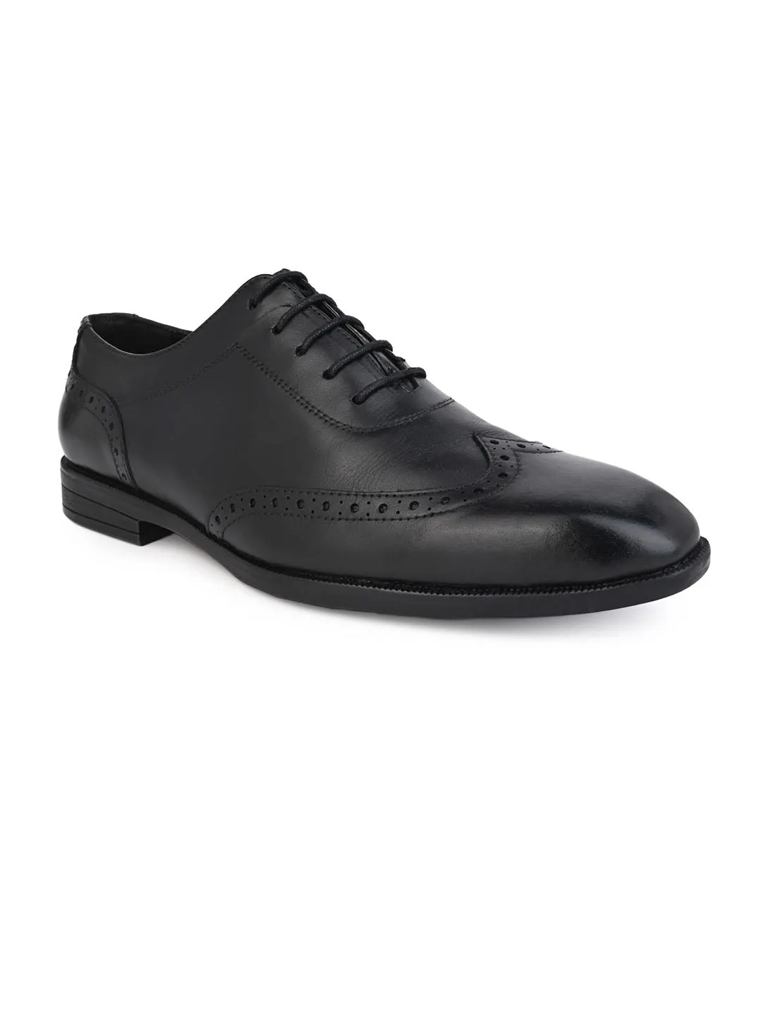Alberto Torresi Curst Leather Brogue Formal Shoe