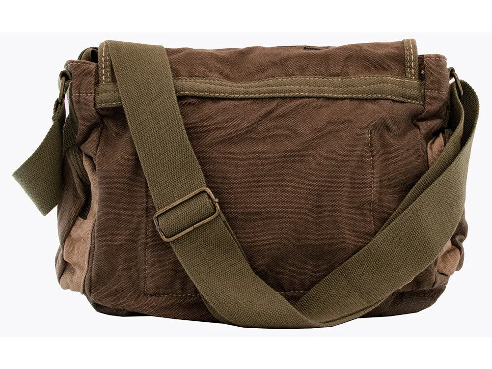 Army Courier Vintage Bike Messenger Bag - Larger Version