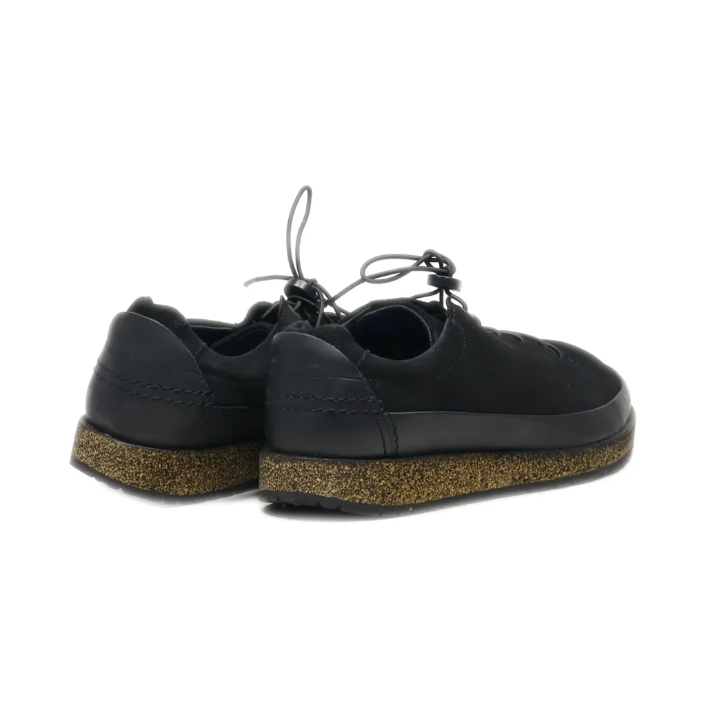 Birkenstock Casual Lace Ups Suede Black Colour For Men