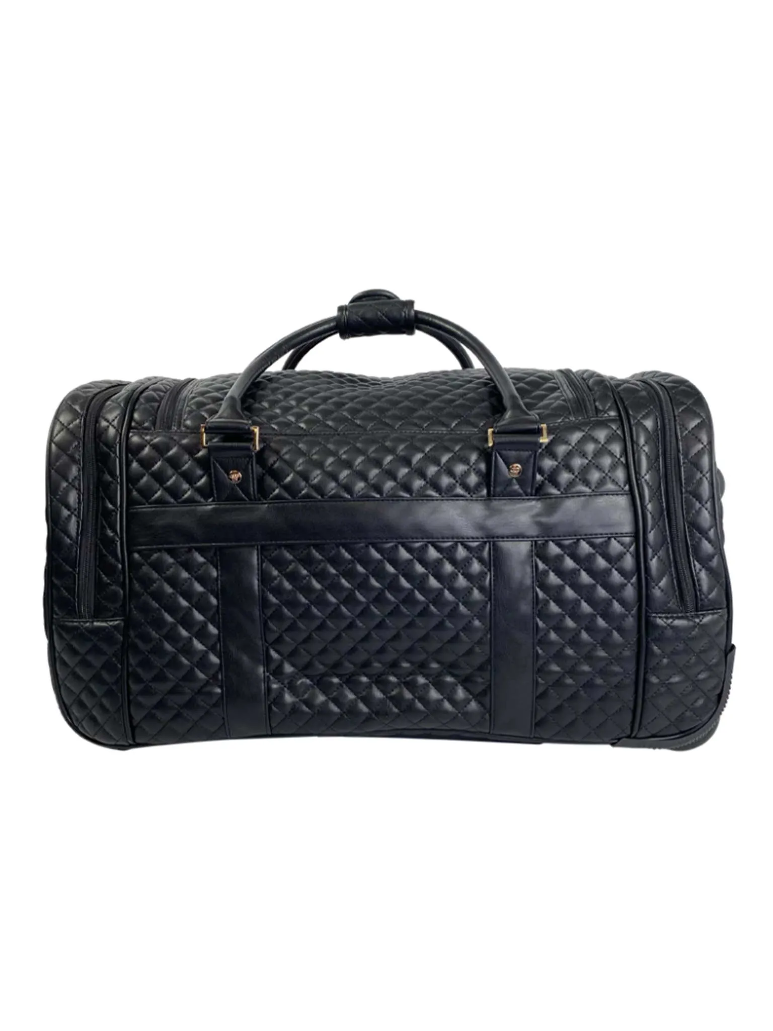 Black Timeless Quilted VIP Duffle Bag