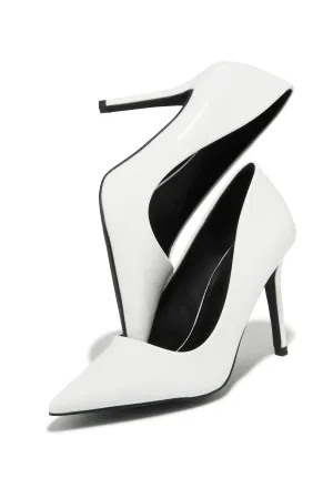 Carolina Pump Heels - White