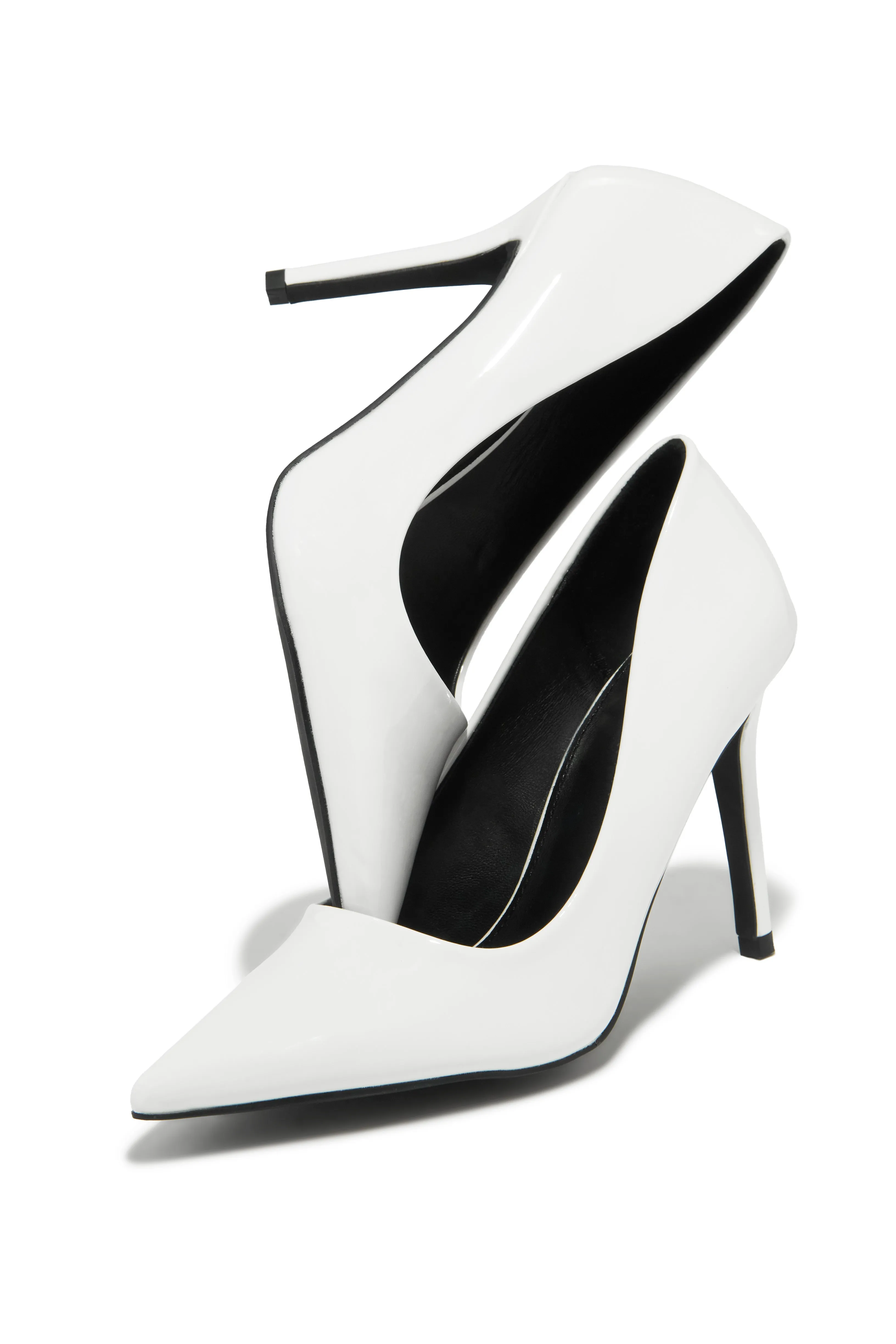 Carolina Pump Heels - White