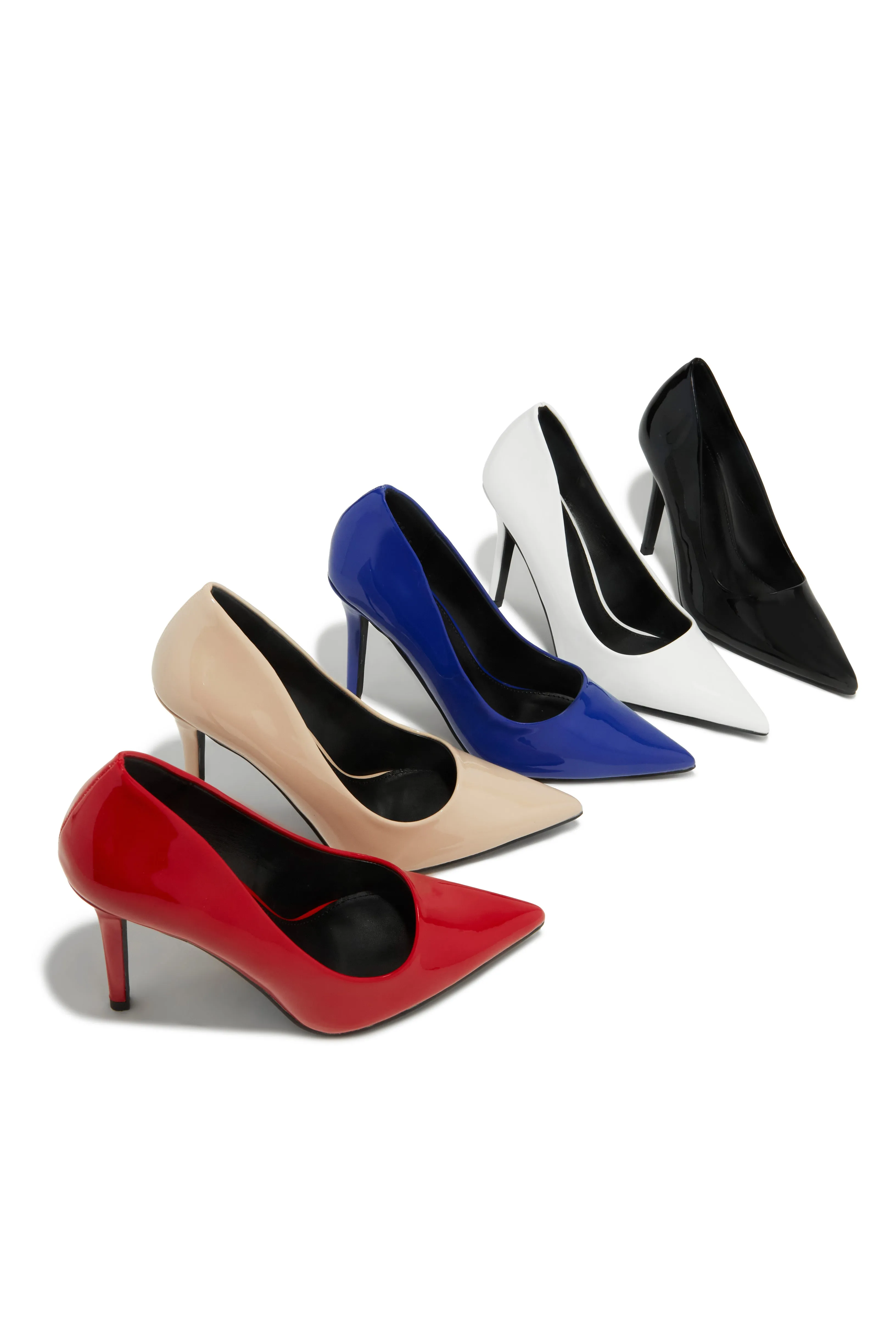 Carolina Pump Heels - White