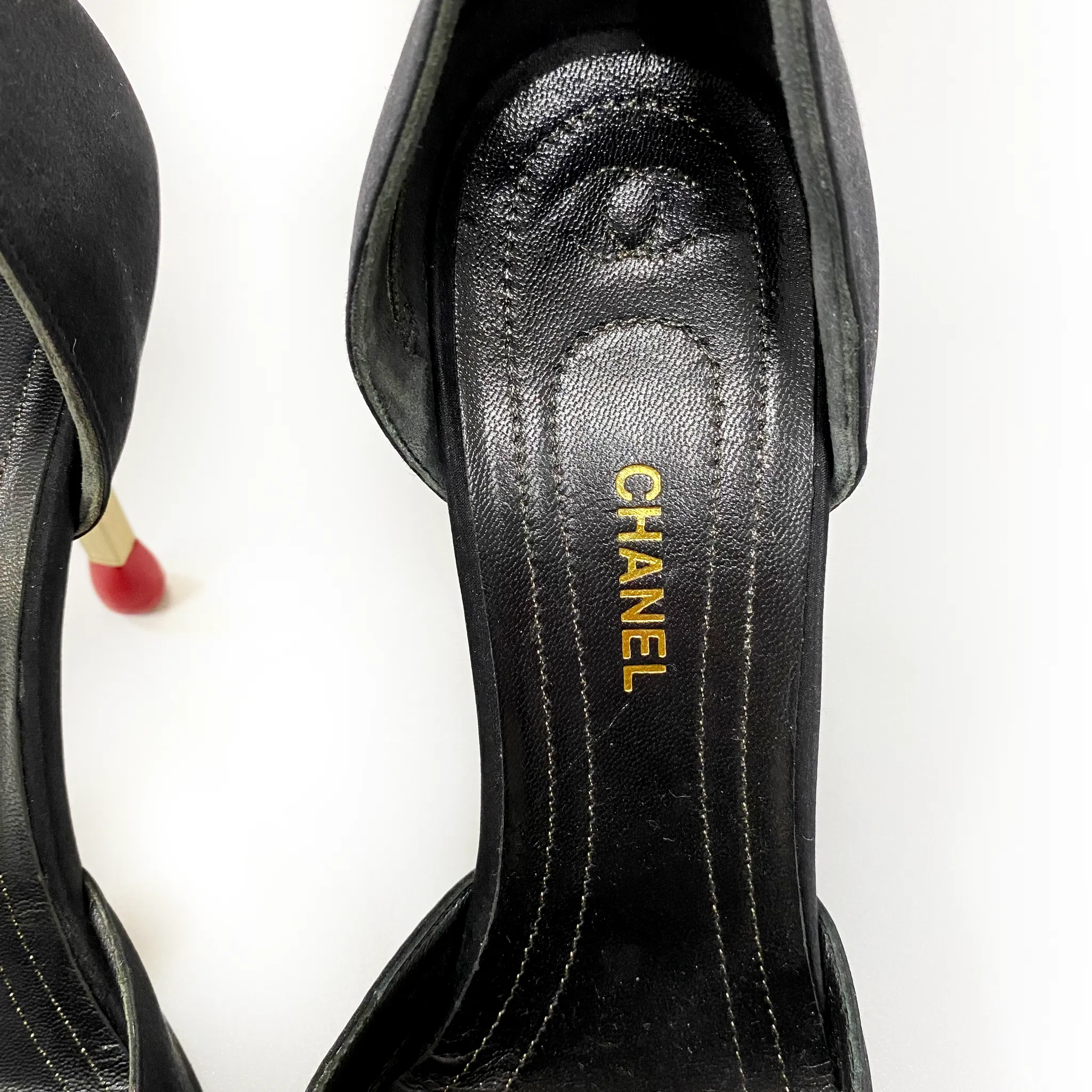 Chanel Matchstick Heels