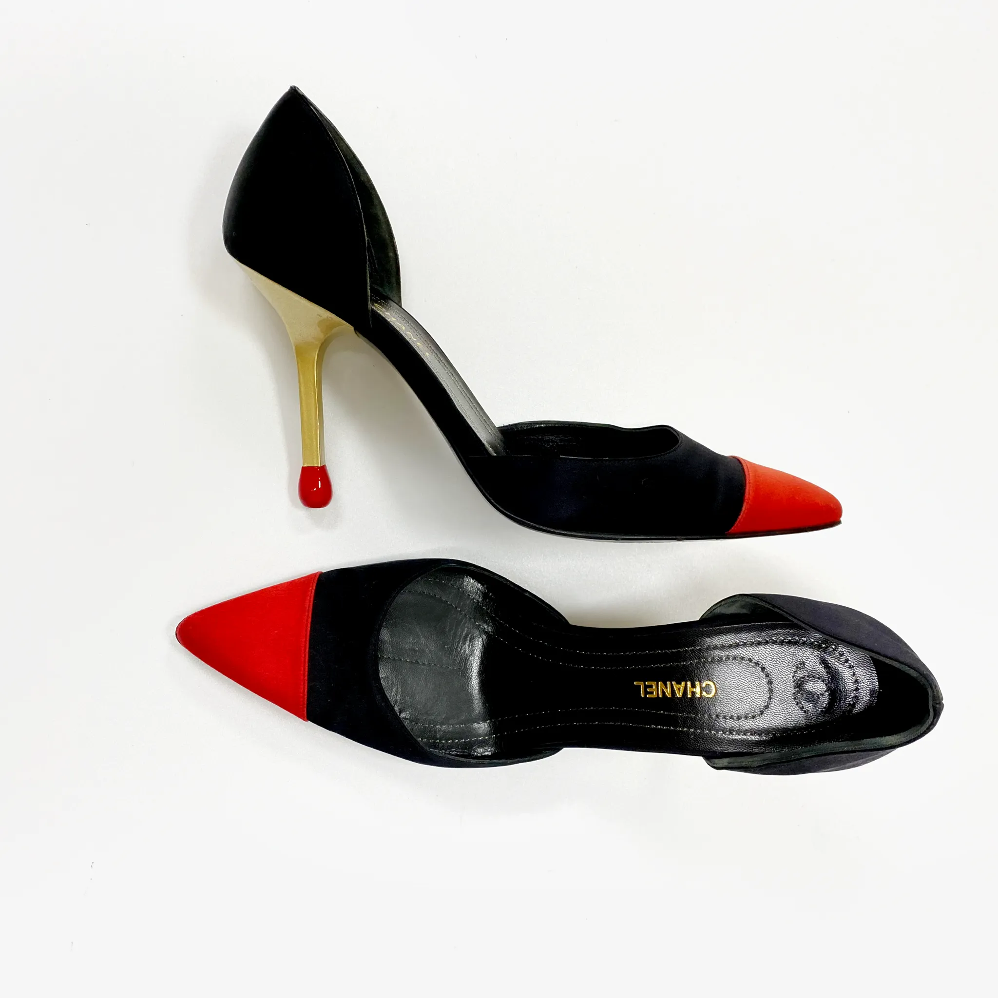 Chanel Matchstick Heels