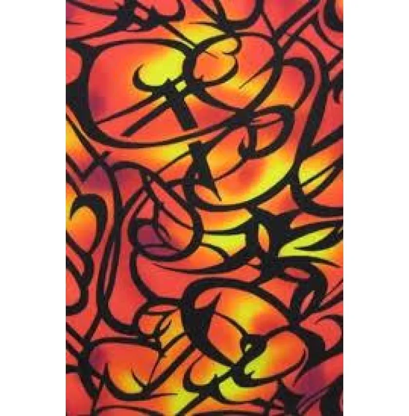 CRUTCHEZE CRUTCH BAG - RED TRIBAL TATTOO
