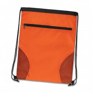 Dodger Drawstring Backpack - Pack of 10 (Orange)