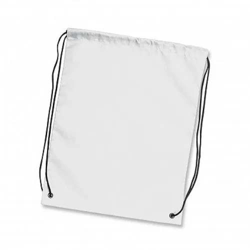 Drawstring Backpack - Set of 20 (White)