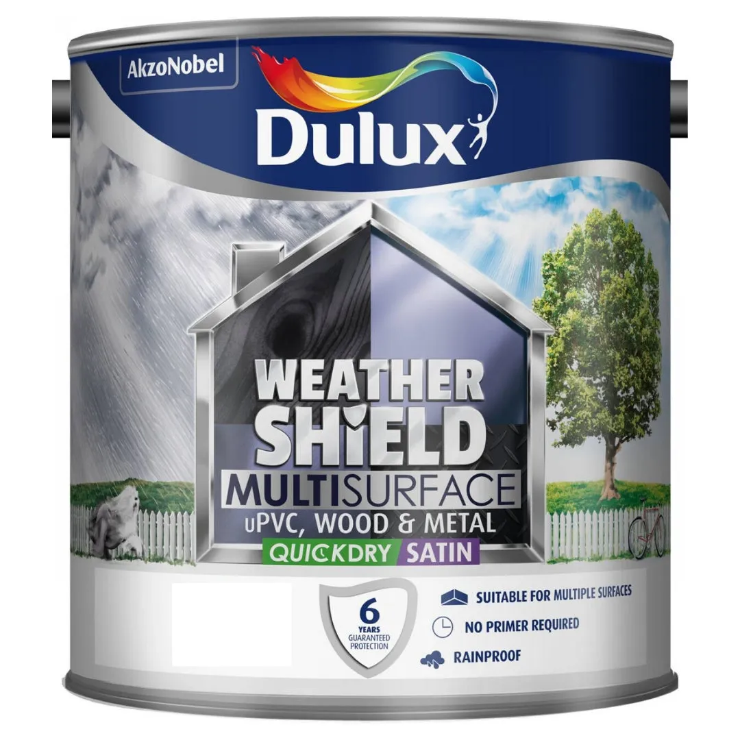Dulux Weathershield Quick Dry Exterior Wood & Metal Paint