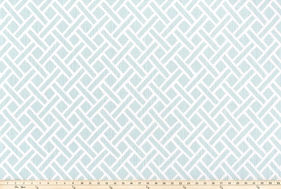 Eastwood Blue Haze Slub Canvas Fabric By Premier Prints