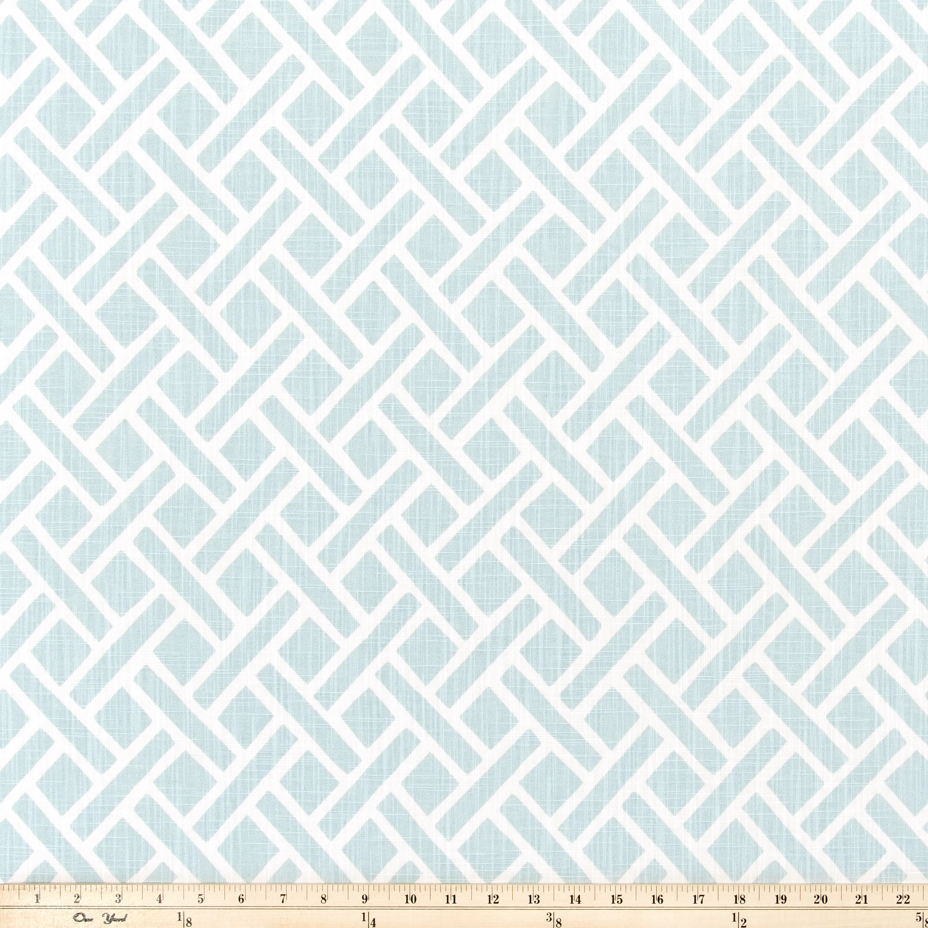 Eastwood Blue Haze Slub Canvas Fabric By Premier Prints