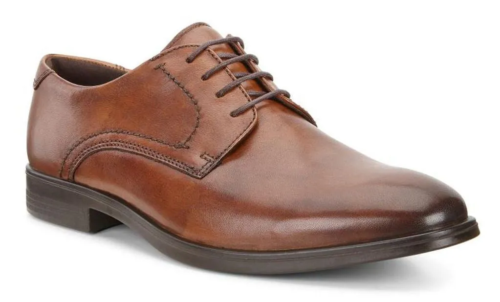 Ecco Men's Melbourne Tie Shoe / Amber
