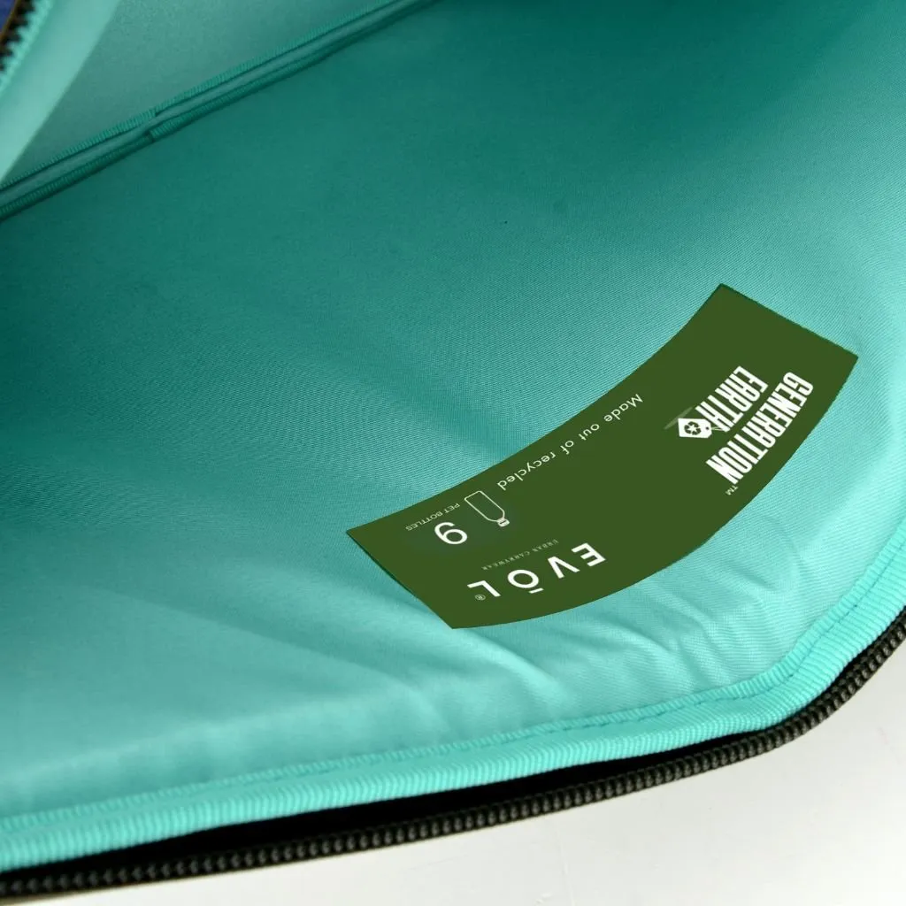 Evol 14.1″ Slim Laptop Brief - Recycled Material - Navy