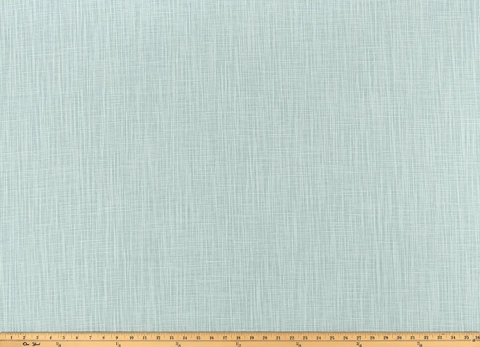 Faulkner Mineral Blue Slub Canvas Fabric By Premier Prints