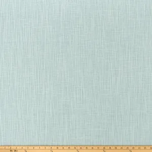 Faulkner Mineral Blue Slub Canvas Fabric By Premier Prints