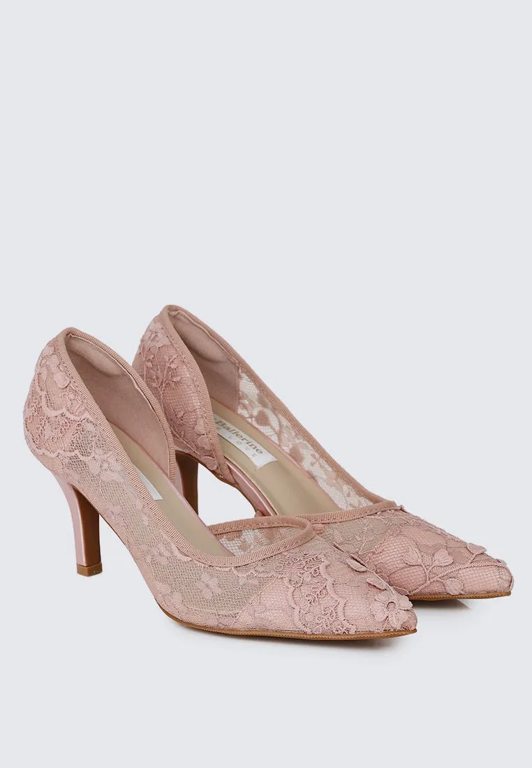 Giana Comfy Pumps In Pink