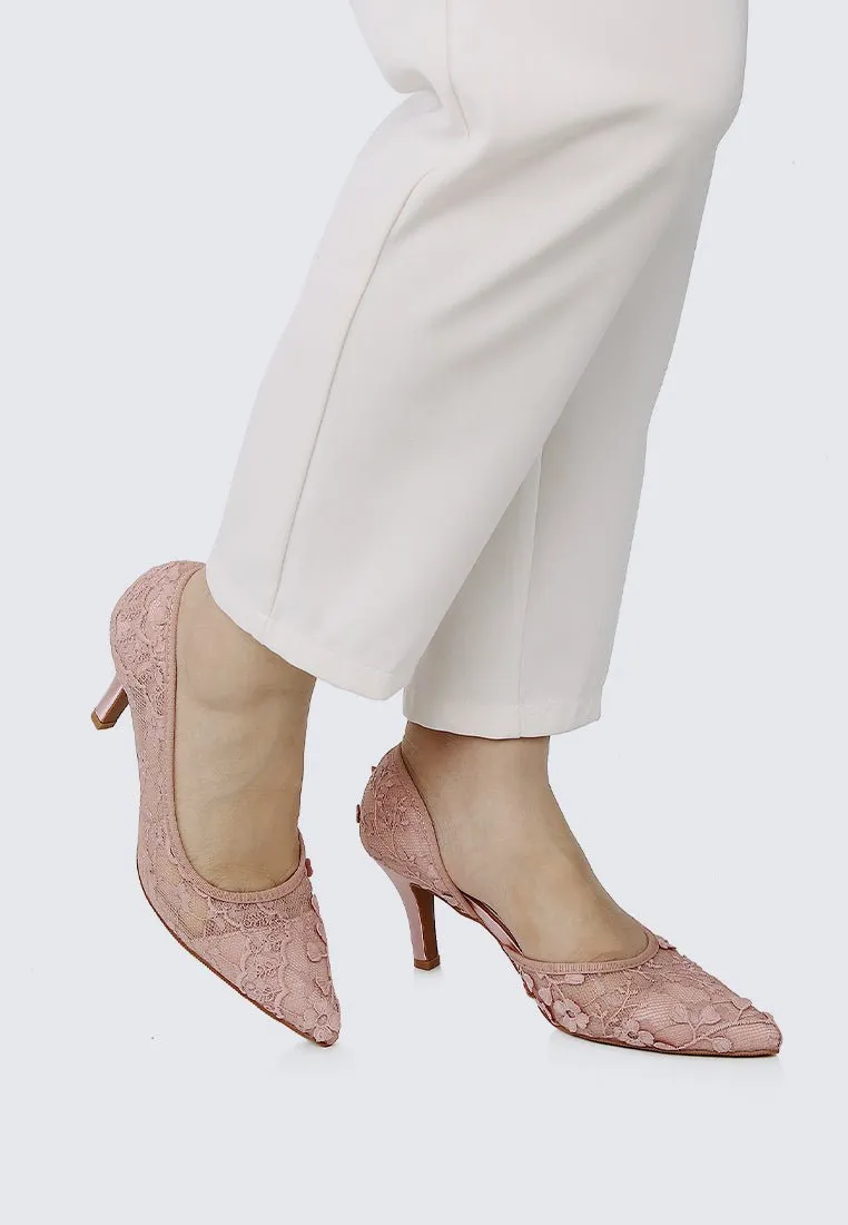 Giana Comfy Pumps In Pink