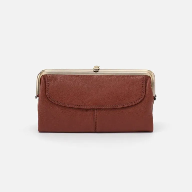 HOBO Leather Lauren Clutch Wallet