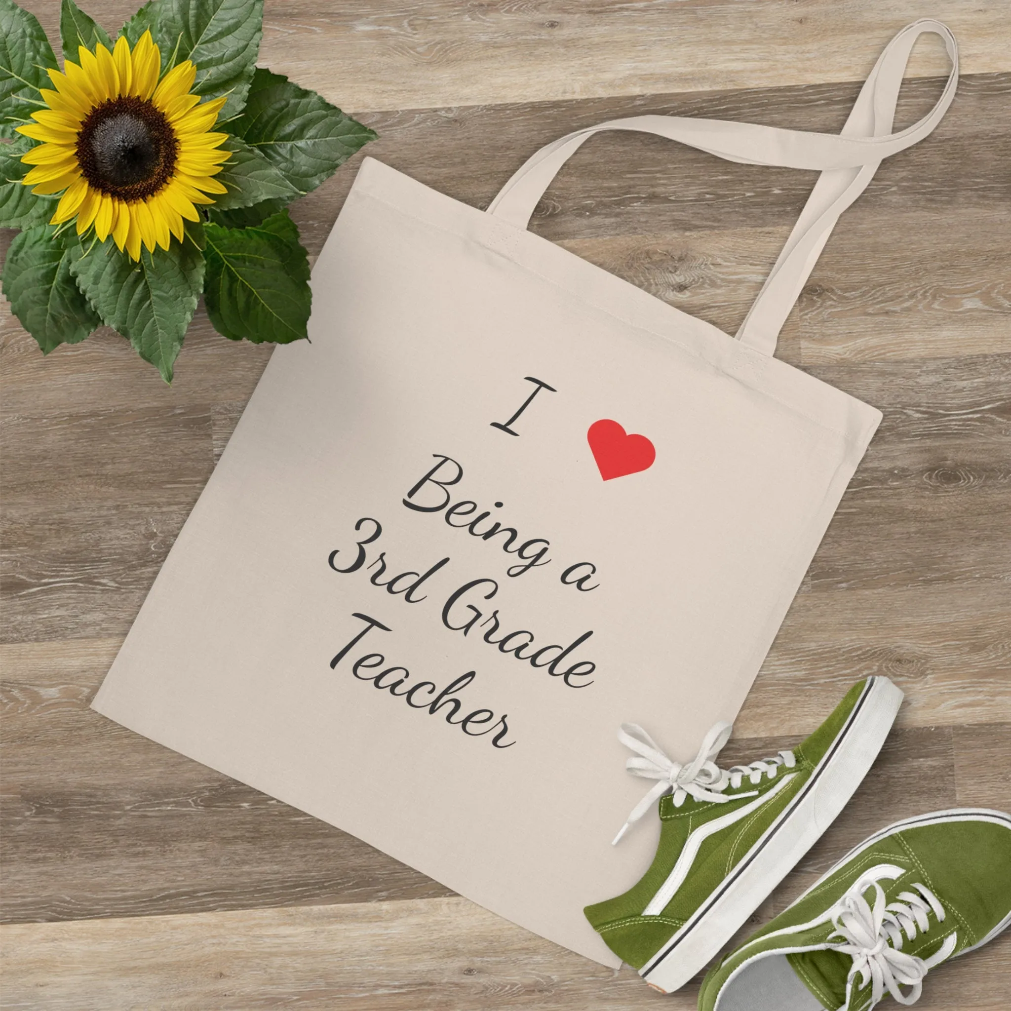 I Love Being A 3rd Grade Teacher Tote Bag