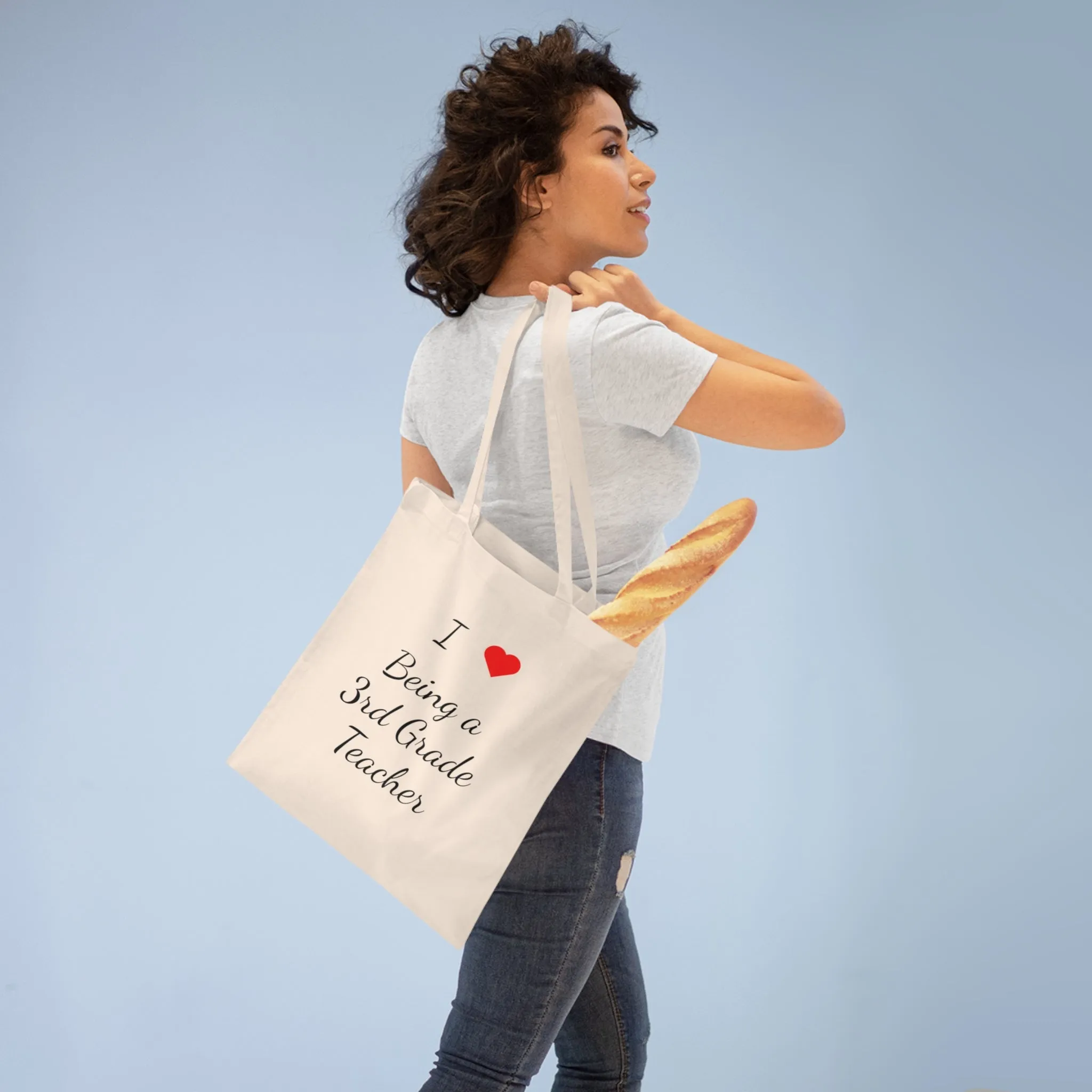 I Love Being A 3rd Grade Teacher Tote Bag