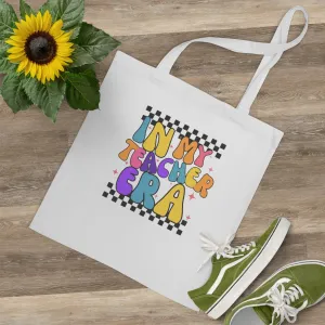 In my Teacher Era Retro Tote Bag