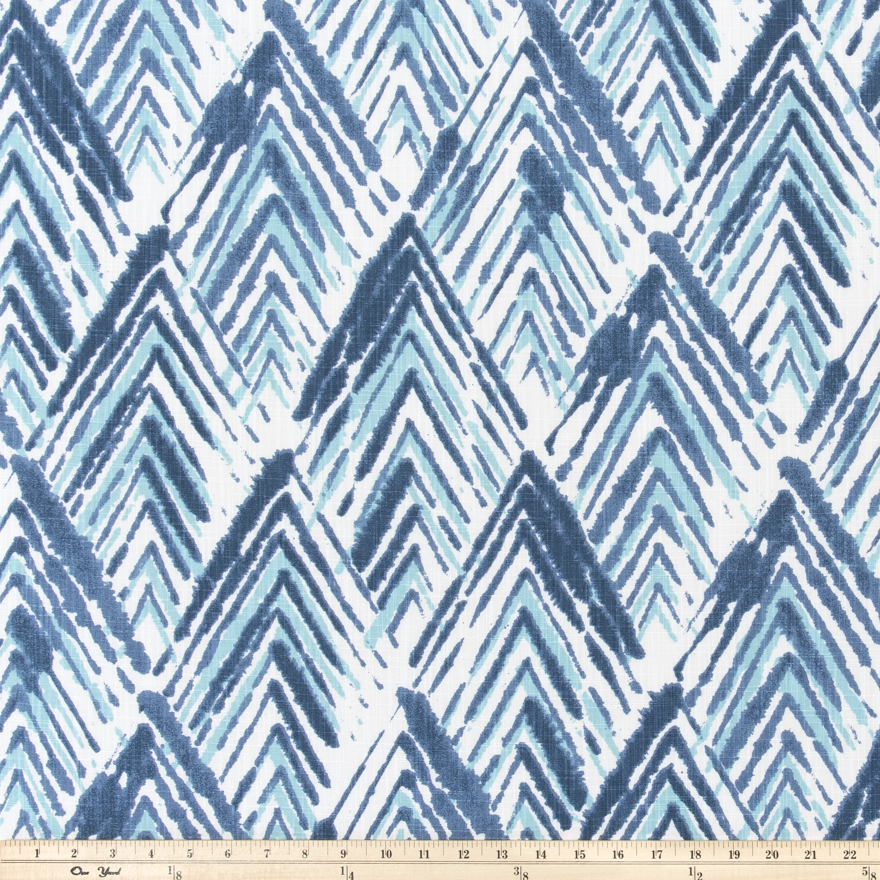 Iron Hill Italian Denim Slub Canvas Fabric By Premier Prints