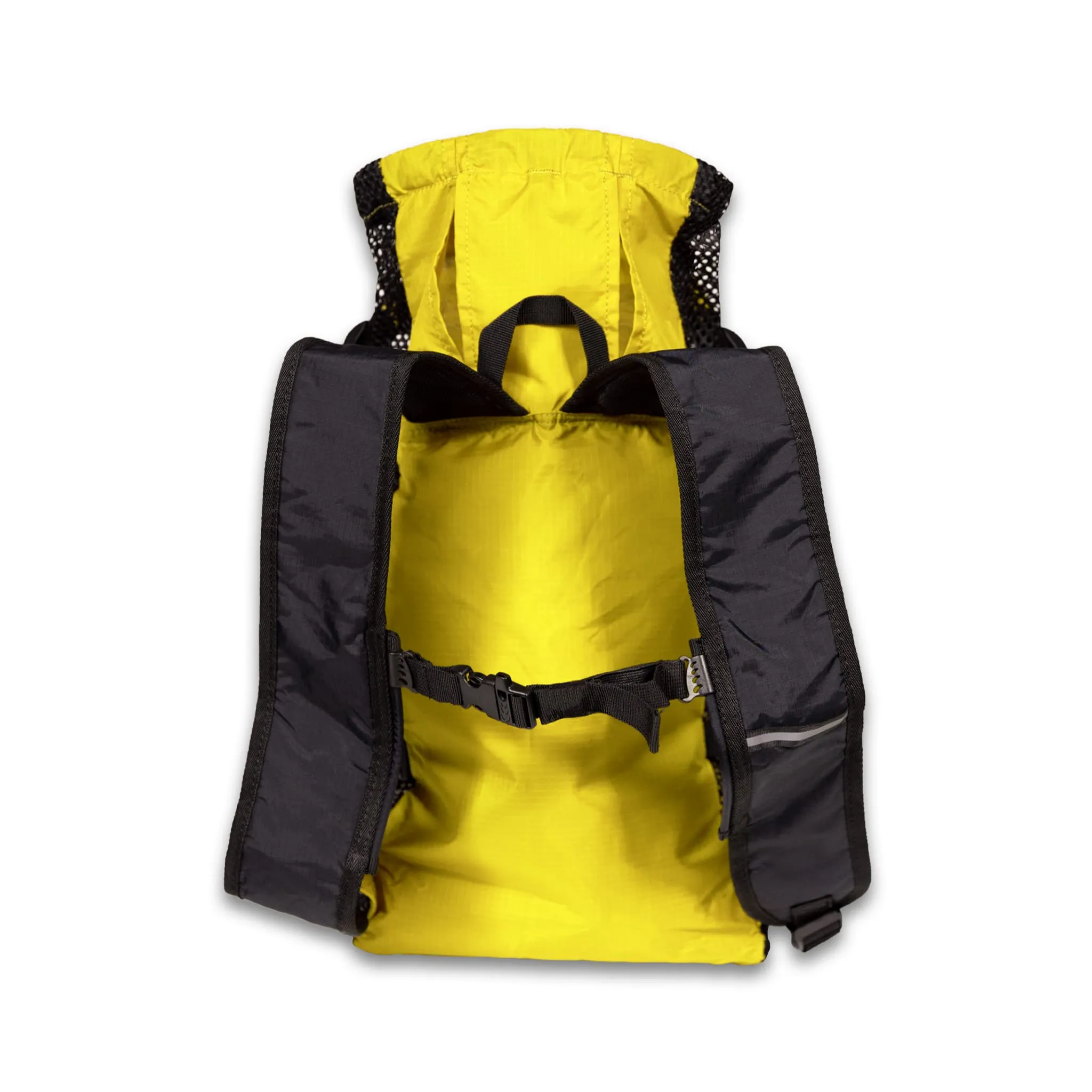 K9 Sport Sack X-Small Yellow Walk-On Dog Backpack with Harness for Pets