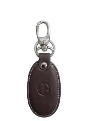 Leather Key Ring 42137 (BROWN)