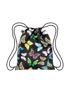Loqi Wild Butterflies Multicolor Backpack