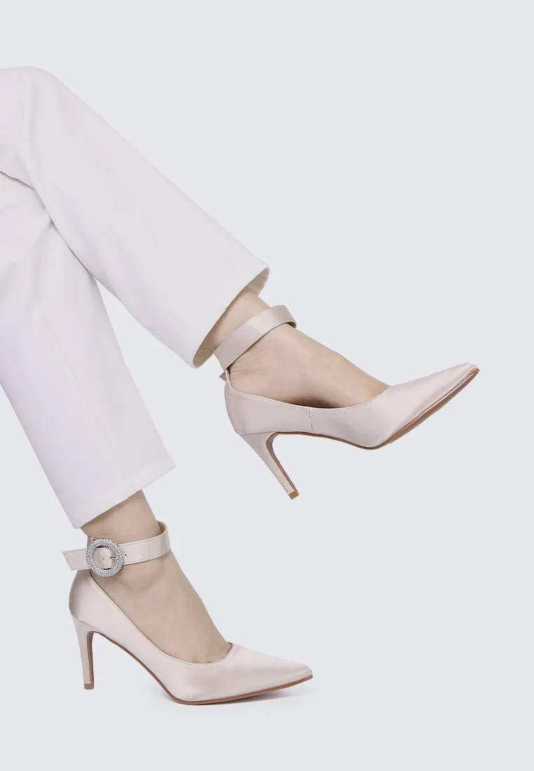Lyla Comfy Pumps In Champagne