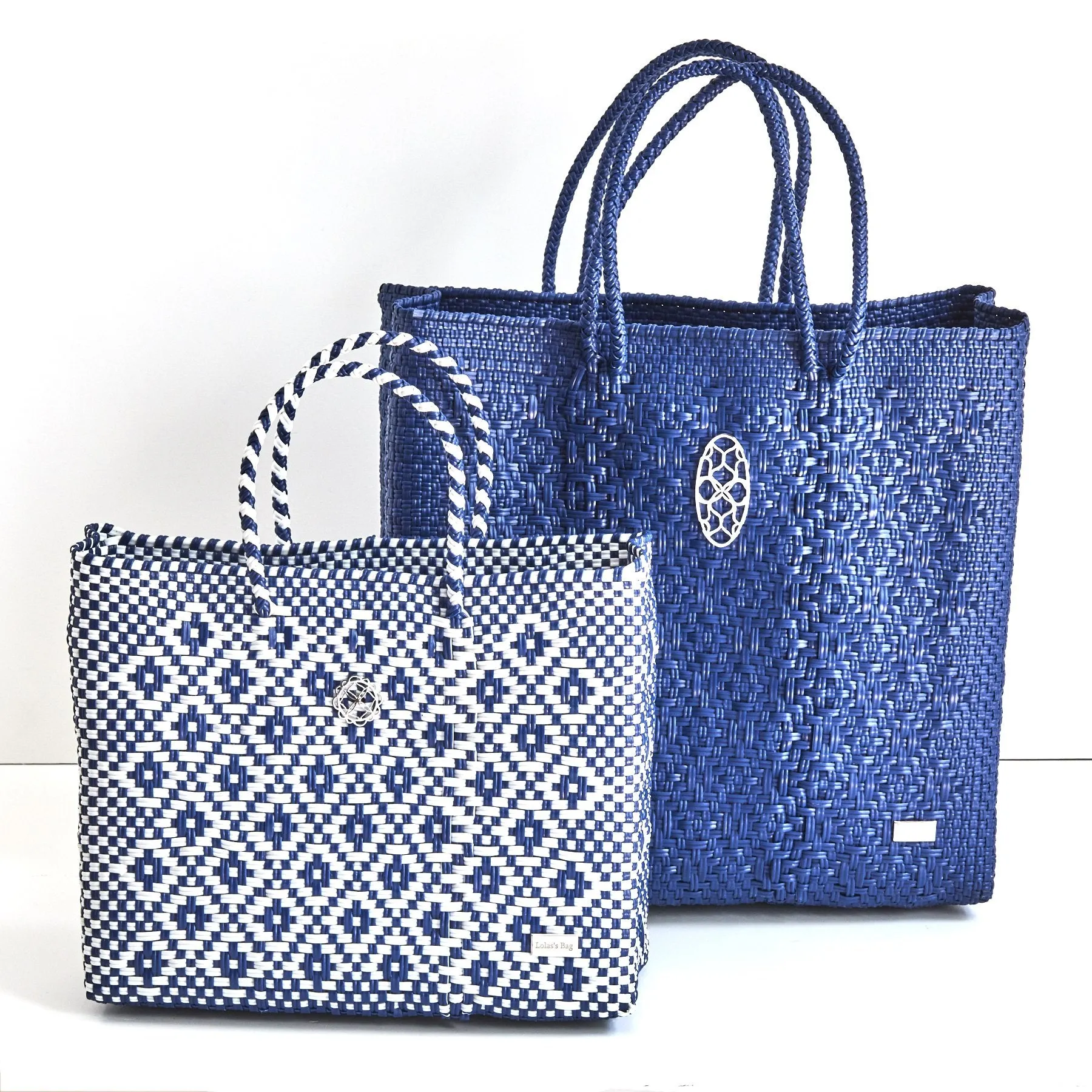 MEDIUM NAVY TOTE BAG
