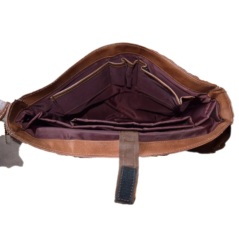 Men's leather Laptop/ Messenger bag