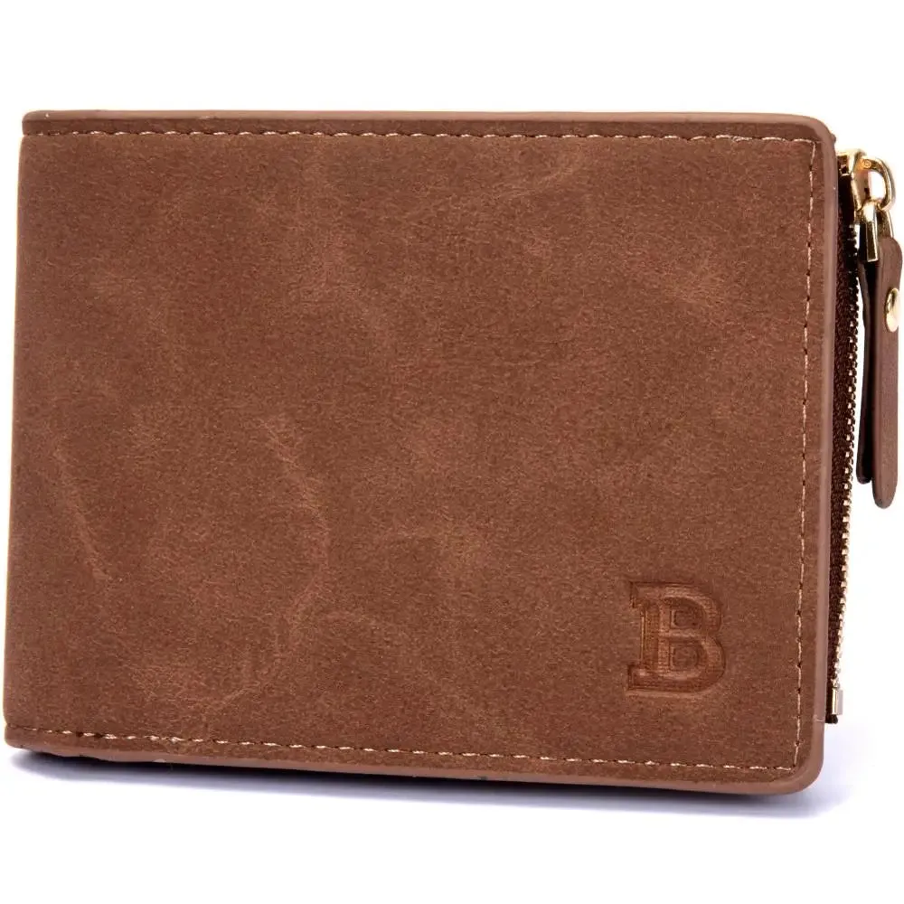 Mini Slim Men's Wallet with Coin Pocket