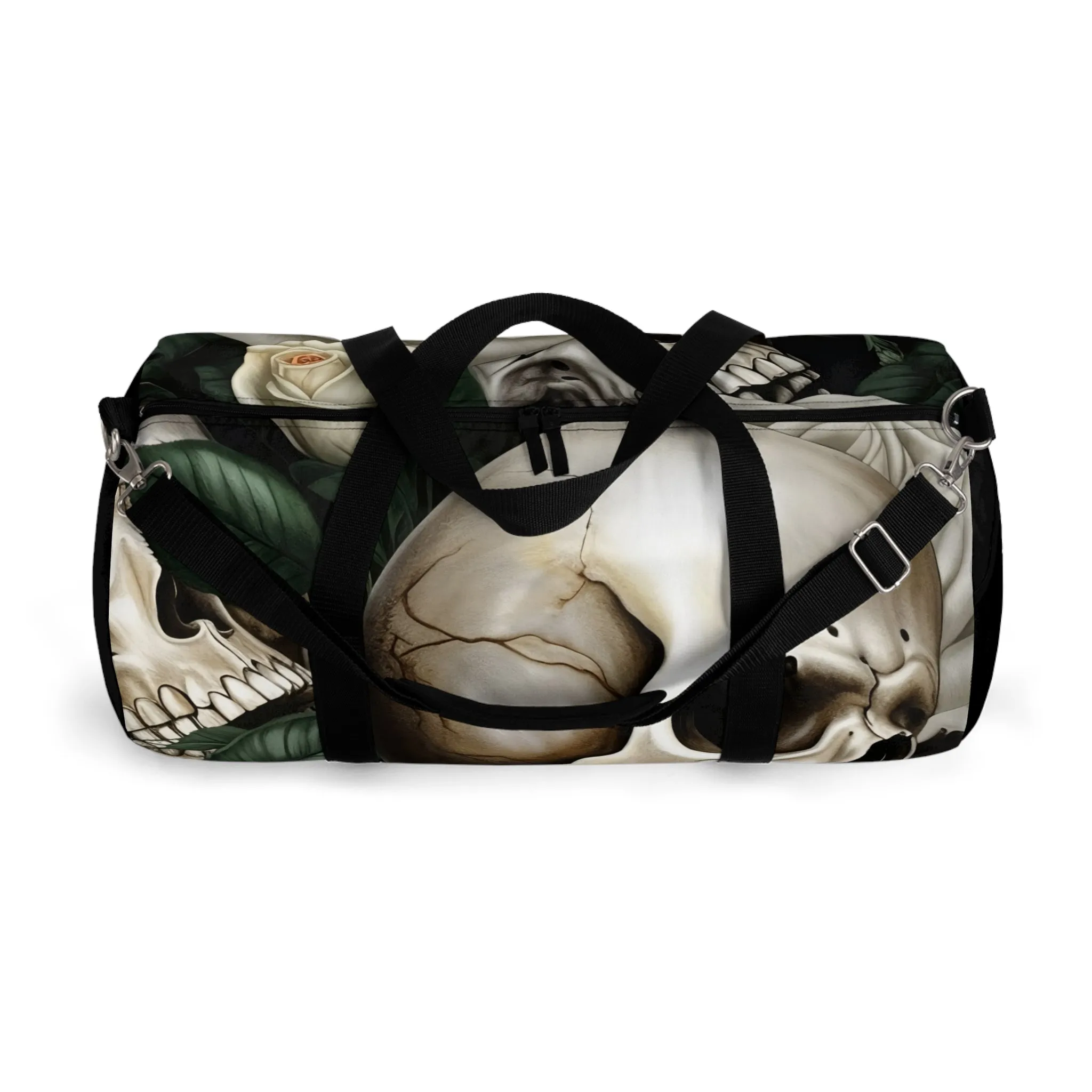 MR39-7 Gothic Skulls & Roses  Duffel Bag