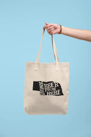 Nebraska Drink Beer From Here® Tote