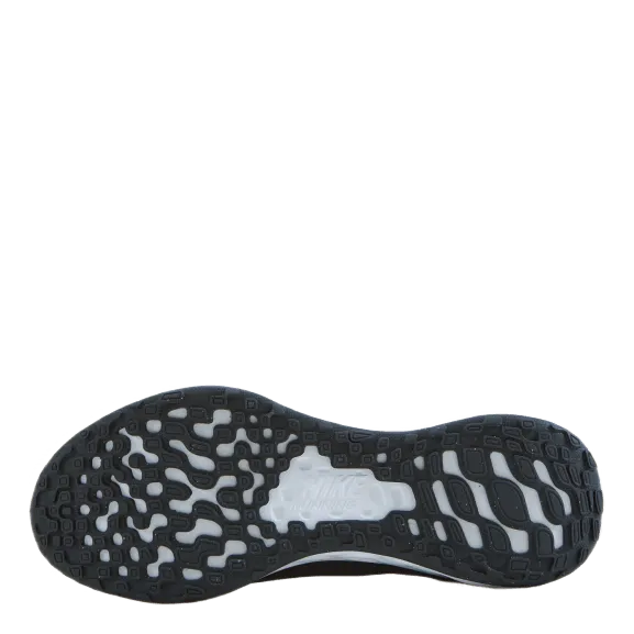 Nike Revolution 6 Flyease Wome Black/white-dk Smoke Grey-cool