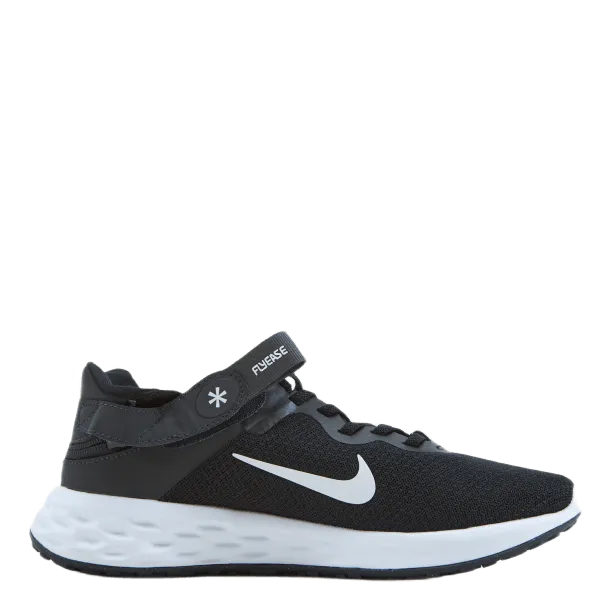 Nike Revolution 6 Flyease Wome Black/white-dk Smoke Grey-cool