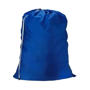 Nylon waterproof Laundry Bags locking Drawstring Closure 30"x40" color: Royal Blue 2/Pack