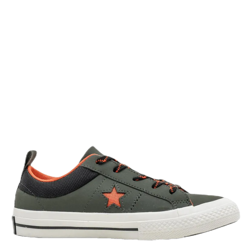 One Star Jr Green/Red