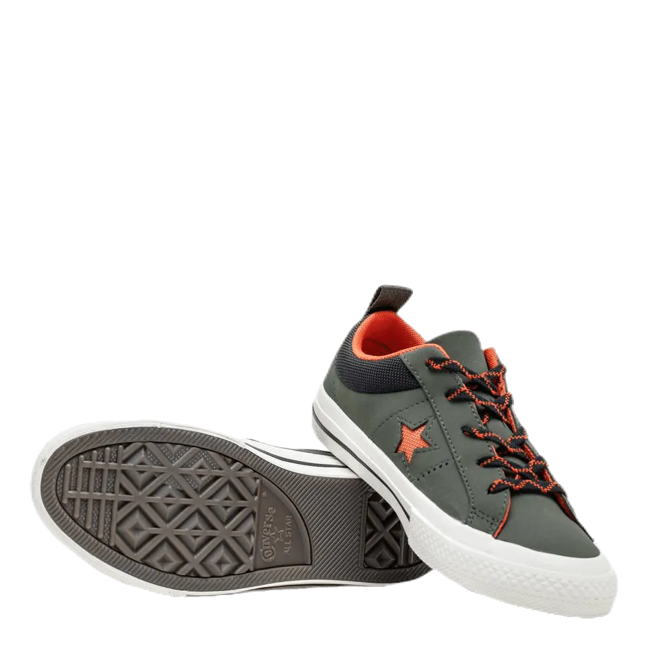 One Star Jr Green/Red