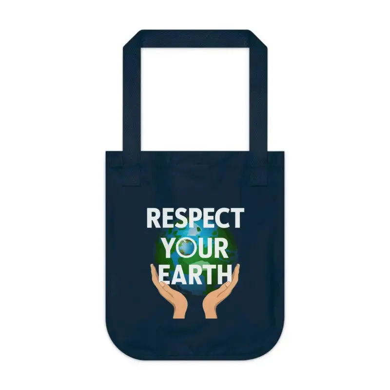 Organic Earth Day Tote Bag Save your Earth