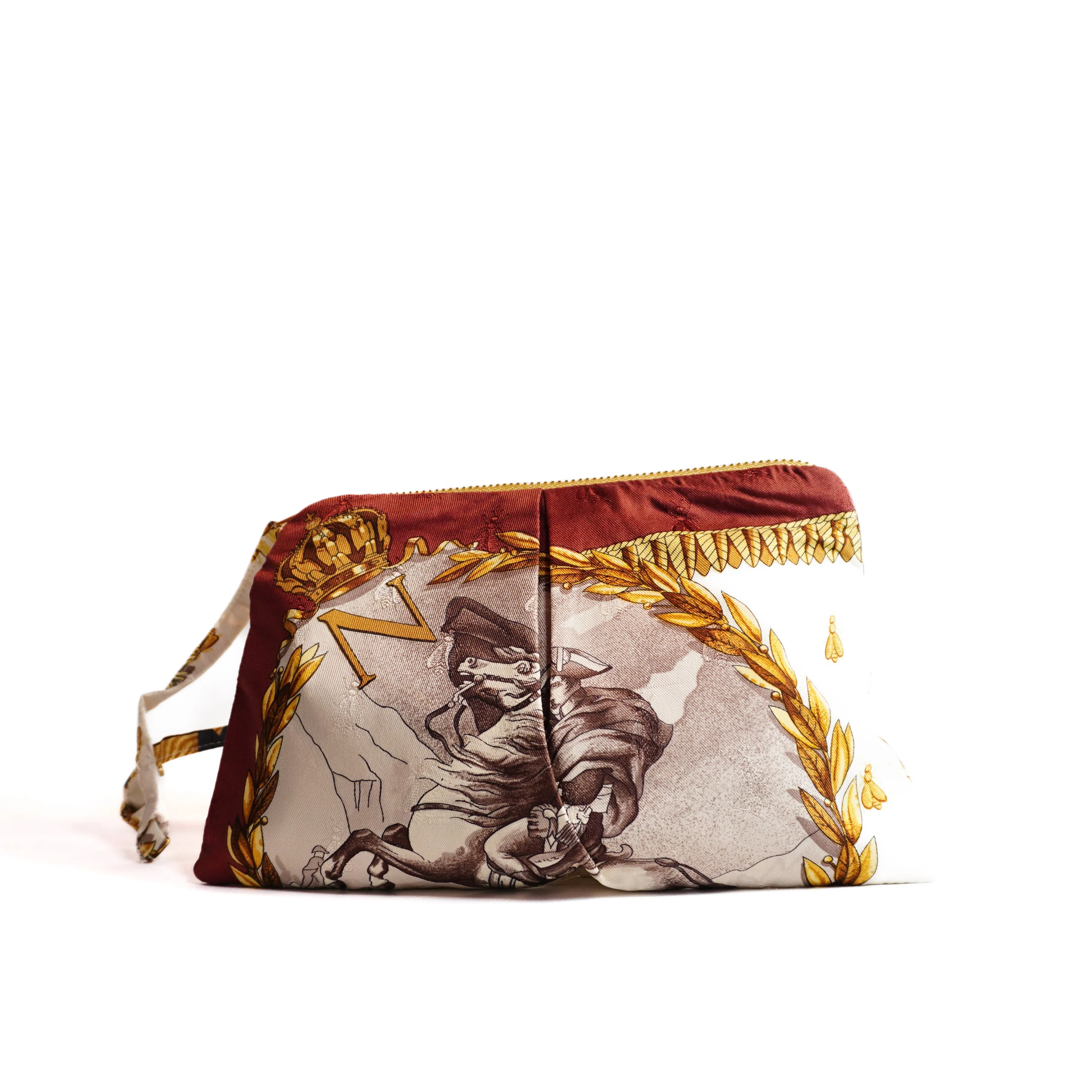 "Napoleon" Scarf Bag (Upcycled from Hermes Scarf)